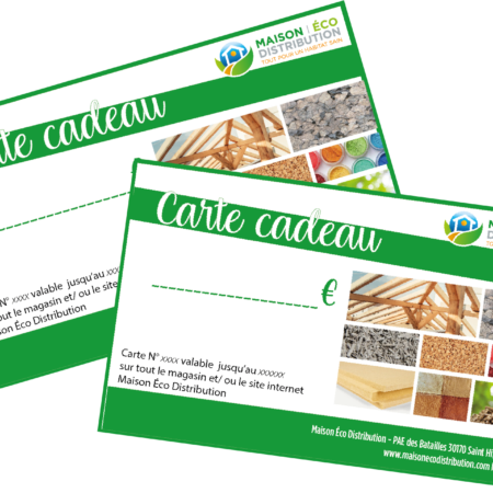 carte cadeau Maison Eco distribution