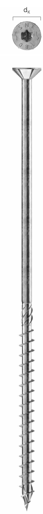 Vis pour Bois et Tête Fraisée - SNK diam. 5 – Image 3