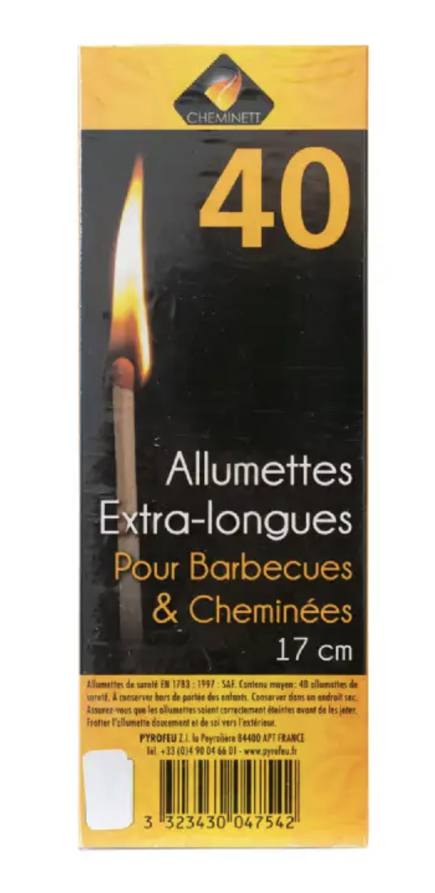 allumettes extra longues