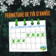 Fermeture annuelle